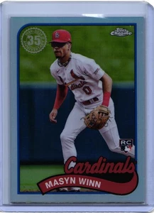 2024 Topps Chrome #89CB-17 1989 Topps Baseball Masyn Winn  (RC) - Picture 1 of 2