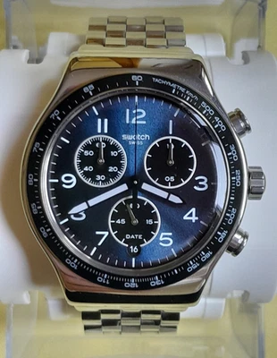 CRONOGRAFO SWATCH CHRONO YVS423G BOXENGASSE - ORIGINALE - 1^ EDIZIONE (2^ GC) - Immagine 1 di 4