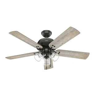 Hunter 52 inch Shady Grove Ceiling Fan with 3 lights Pull Chain Indoor Casual - Picture 1 of 1