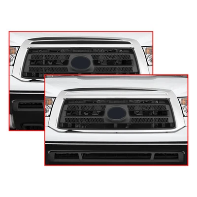 Stainless Steel Grille Accent 1Pc Fits 2007-2009 Toyota Tundra - Image 1 of 4
