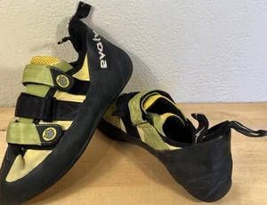 Zapatos de escalada en roca Evolv Shaman verde amarillo EUR 44,5 US 11 para hombre’s - Imagen 1 de 9