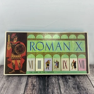 VINTAGE 1964 ROMAN X Caesars Board Game by Selchow & Righter - Picture 1 of 6