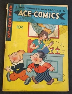 Ace Comics #78 Edad de Oro 1943 Bueno - Imagen 1 de 2