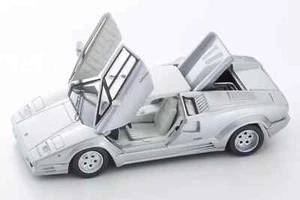 Tomytec Tomica Limited Vintage Neo Silver Lamborghini Countach 25th Anniversary - Picture 1 of 6