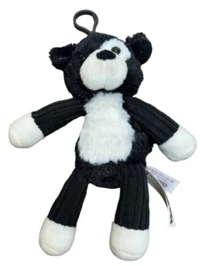 Scentsy Buddy Clip Haddie the Collie Black White Puppy Dog Keychain - Picture 1 of 4