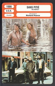 NO MERCY (1986) PHOTO FRENCH MR. CINEMA MOVIE CARD Richard Gere Kim Basinger