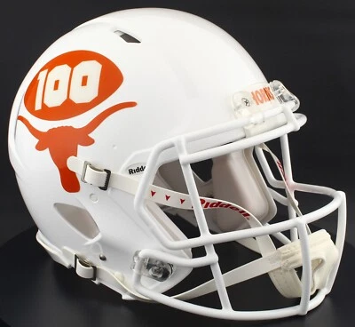 TEXAS LONGHORNS NCAA Riddell Speed Full Size REPLICA Football Helmet - Image 1 of 4
