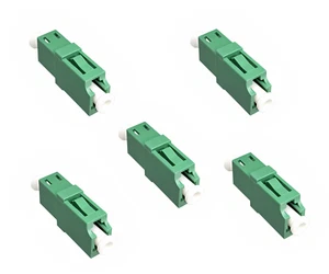 5x LWL Adapter LC/APC Buchse auf LC/APC Buchse Glasfaser Adapter, Singlemode / S - Bild 1 von 5