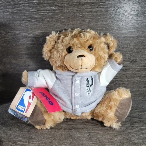 FOCO - NBA - San Antonio Spurs Teddy Bear Plush / Stuffed Animal. NEW Cover