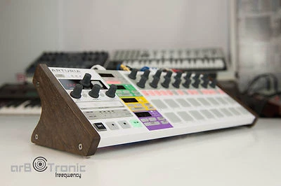  Arturia Beatstep Pro High Echtholz Ständer Seitenteil Desktop Stand Eurorack DO - Bild 1 von 4