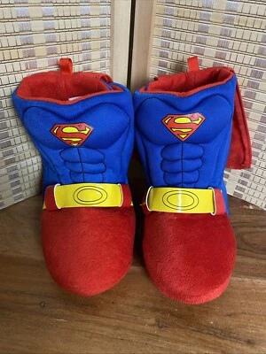 Zapatillas DC Comics Superman Con Capa Boot Medianas 7/8 Unisex Foto 1 de 4