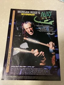Morgan Ross SEVENDUST Drums Hit Parader Magazine Poster Page Advertisement 2003 - Picture 1 of 4
