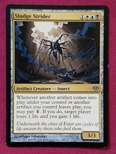 Magic The Gathering CONFLUX SLUDGE STRIDER single multi-coloured card MTG