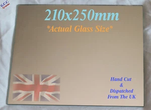 210 x 250mm Mirror Glass Plate For Heated 3D Printer Bed Creality ANet Prusa - Picture 1 of 1