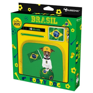 Subsonic Pack d'accessoires Footy Dogs Brasil pour Nintendo 3DS dsi xl - Photo 1/1