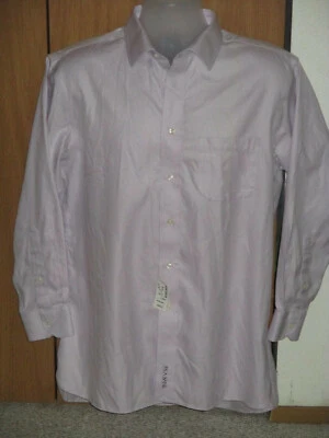 Jos. A Bank 16 1/2-32 Purple Slim Fit Signature Collection 100% Egyptain Cotton - Image 1 of 4