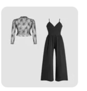Mono para mujer con encaje negro talla mediana - Imagen 1 de 11
