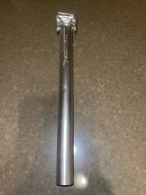 Tija de sillín Thomson Elite vintage 31,6 mm hecha en EE. UU. SP-E109 plateada sin cortar Foto 1 de 4