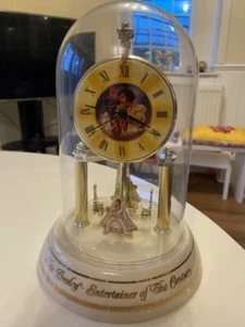 V.V.RARE: Elvis Dome Mantle Clock ' Entertainer of Century' *NR NEW* 5000 MADE! - Picture 1 of 8