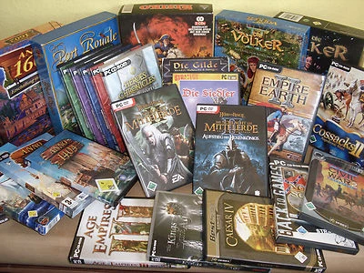 Strategie, Aufbau und Rollenspiele Klassiker (PC Spiele Vollversionen) Auswahl - Bild 1 von 2