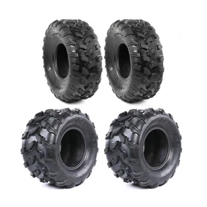 Full set 19x7-8 18x9.5-8 Tire Tubeless 19x7.00-8 18x9.50-8 Turf ATV Lawnmower - Picture 1 of 9