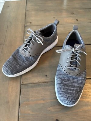 Zapatos Oxford Cole Haan Grand Tour Tejidos Gris Modelo C31346 Para Hombre Talla 10.5 M Foto 1 de 4