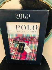 NEW RALPH LAUREN TARTAN LONG PYJAMAS SET SIZE MEDIUM R.R.P £125 - Picture 1 of 9