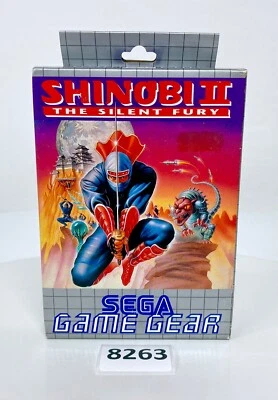 Shinobi II: The Silent Fury 1992  Sega Game Gear PAL VERSION Never Used in Box - Image 1 of 4
