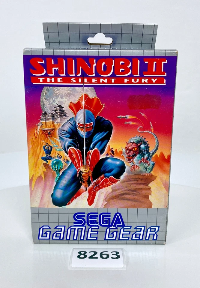 Shinobi II: The Silent Fury 1992  Sega Game Gear PAL VERSION Never Used in Box - Image 1 of 4