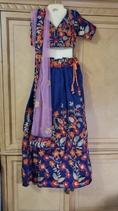 Beautiful t Embroidered Indian Lehenga Choli for women stitched - Picture 1 of 11