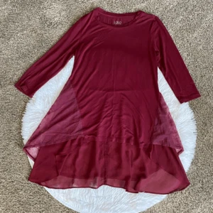 LOGO by Lori Goldstein Tunic Top Womens Size Small - Picture 1 of 8