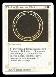 Circle of Protection: Black NM, English MTG Revised Edition - Picture 1 of 1