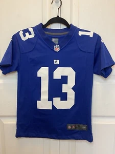 NFL Nike - NYG New York Giants Odell Beckham Jr Jersey - OBJ- Youth M Blue #13 - Picture 1 of 7