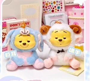 NEW Miniso Winnie The Pooh Plush Vinyl Blind Box Pendant Figure toy - Picture 1 of 22