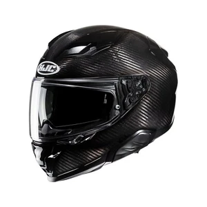 HJC F71 ECE 22.06 DVS Pinlock Carbon Fiber Motorcycle Helmet - Carbon - Picture 1 of 4
