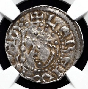 SCOTLAND. William the Lion, 1165-1214. Silver Penny, S-5029, NGC AU55 - Picture 1 of 4