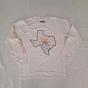 NWT Texas Shirt Womens Small Home Grown Long Sleeve T-Shirt Beige A8 - Picture 1 of 9