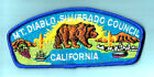 MOUNT DIABLO SILVERADO S-1 CA Vintage Boy Scout CSP Council California