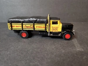 Vintage AHL Hartoy Coca-Cola Peterbilt 260 Yellow 1:64 C03041 - Loose - - Picture 1 of 9