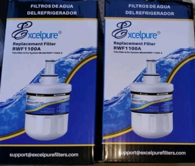 2 Pack RWF1100A Refrigerator Replacement Filters Samsung (Open Box New Sealed) - Image 1 of 2