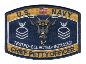Chief Petty Officer Hat Patch - Picture 1 of 6