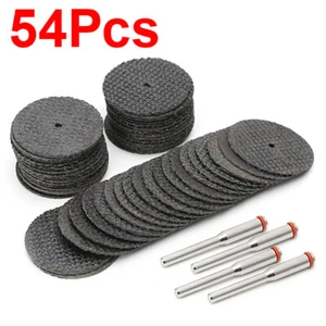 54pcs Resin Cutting Disc Kit for Rotary Tool & Dremel Accessories Mini Craft - Picture 1 of 8