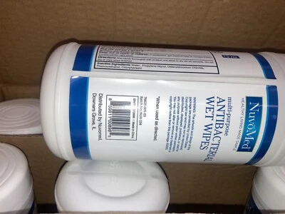 NUVO MED 12 Cans wet ones / wipes you will receive a case of 12 Cans Each 75 Wipes 👍