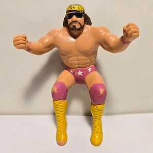 1986 Titan Sports Macho Man Randy Savage Thumb WWE Wrestler Figur - Bild 1 von 2