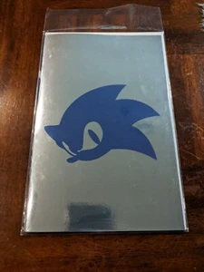 Sonic The Hedgehog (IDW Comics) - Issue #1 C2E2 Exclusive Foil Silver Variant NM - Picture 1 of 1