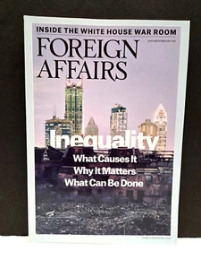 Foreign Affairs Magazine 2016 Vol 95 Issue 1 Inequality Causes What Can Be Done - Imagen 1 de 2