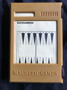 7 In 1 Magnetic Games Compendium Vintage 70’s Solitaire Chess Backgammon Retro - Picture 1 of 4