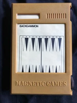 7 In 1 Magnetic Games Compendium Vintage 70’s Solitaire Chess Backgammon Retro  - Image 1 of 4