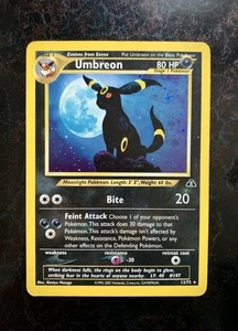 Umbreon 13/75 Neo Discovery Holo - Rare Holo Bleed Misprint ! - Picture 1 of 6