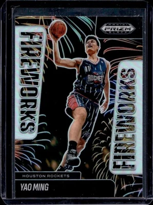 2024-25 Prizm 黑色姚明烟花银色 Prizm #22 火箭 — 第 1/2 张图片